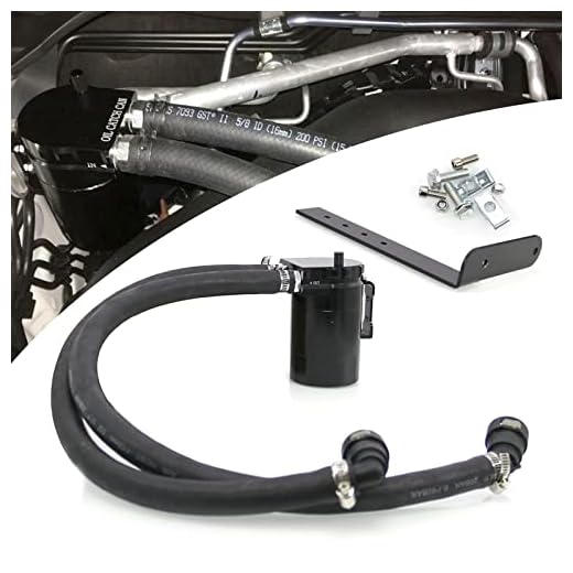 RYANSTAR Oil Catch Can Kit Oil Separator Tank Compatible Ford F150