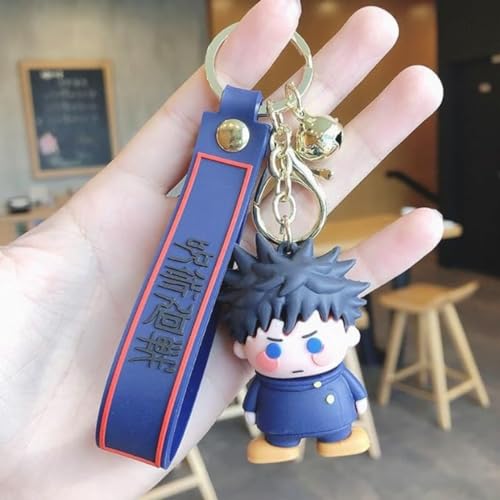 Image of Blue Aura Keychain Anime Fans Car & Bike Key Chains