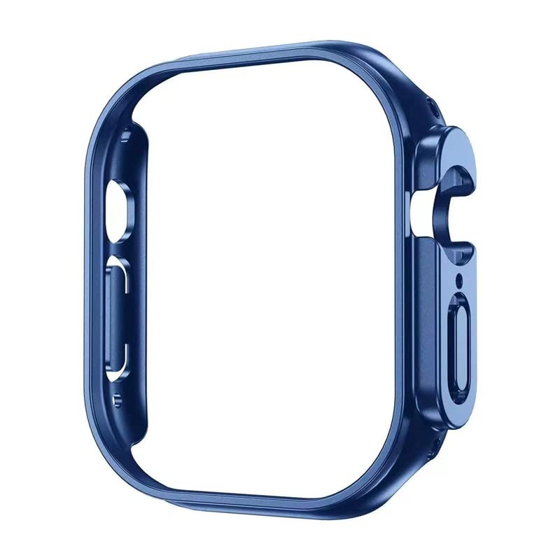Coque Apple Watch 49 mm étui complet bleu série Ultra antichoc