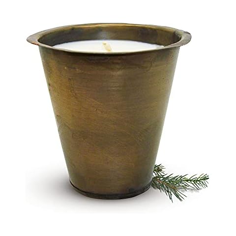 The Rustic House | Sugar Mold Insert Soy Candles Sugar Mold Candle Insert for Wooden Candle Holder| Scented Candles Sugar Mold House Decor, 3oz (Balsam Fir) Cover