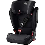 BRITAX RÖMER Kindersitz 15-36 kg Isofix KIDFIX Z-LINE, verbesserter Frontalaufprallschutz für Kinder (Gruppe 1/2/3) 9 Monate bis 12 Jahre, Storm Grey