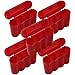 AA AAA CR123A Red Battery Holder Storage Case 5 Cases
