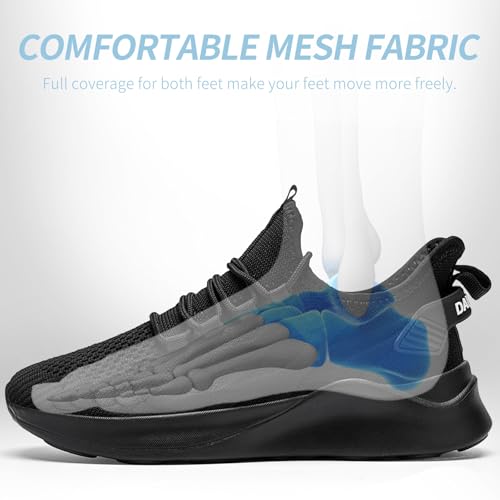 Mens Tennis Gym Shoes Lightweight Breathable Running Workout Shoes Non-Slip Fashion for Walking Work Travel3