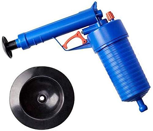 GNOLY Air Drain Blaster Pipe Inflator Cleaner Bathroom Floor Drain Dredger Plunger Pipe Clog Dredger Remover for Toilets Kitchen Sink Bath Pipe Cleaner Tool-image-37