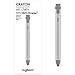 Logitech Crayon Digital Pencil for All iPads (2018 Releases and Later) with Apple Pencil Technology, Anti-roll Design, and Dynamic Smart tip - Grey