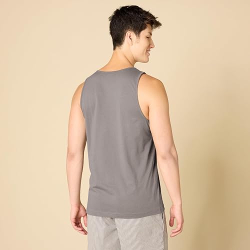 Image of Amazon Essentials Men's Regular-Fit Sleeveless Tank Tops