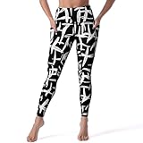 Disponible en plusieurs tailles : ce legging de sport pour femme est disponible en tailles européennes S à 2XL. Veuillez vous référer à notre tableau des tailles pour trouver l'ajustement parfait. Ce legging de compression blanc à lignes noires pour femme est conçu pour épouser votre corps, offrant un effet de levage des fesses tout en assurant un maximum de confort et de flexibilité pendant l'exercice