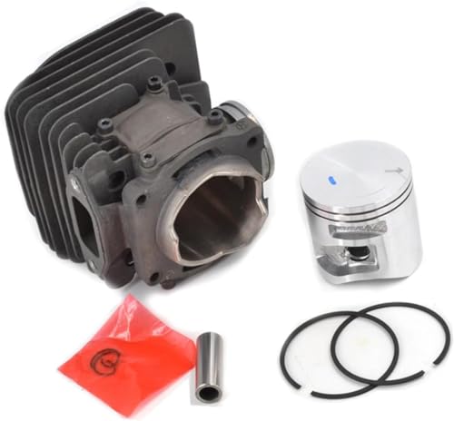 Luxuypon Kit de pistão de cilindro (50 mm) compatível com peças sobressalentes Hus-qvarna 365 XT 365
