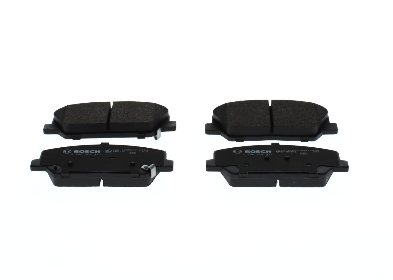 Bosch BP2369 Pastiglie Freno - Certificato ECE-R90-1 Set Di 4 Pastiglie - 4