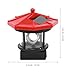 FRCOLOR Solar Led Lighthouse Yard Light Garden Lamp Practical Led Lighting Tool Landscape Lamp for Outdoor Outside