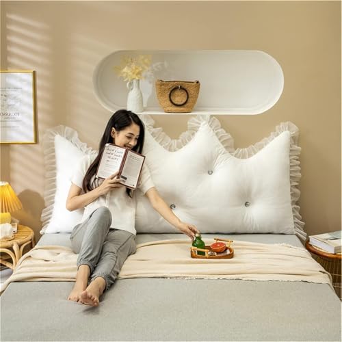 Coussin dossier tête lit oreiller soutien lecture coin lavable 120cm - 4