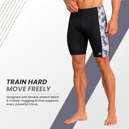 Image of NINQ Mens 2 Pack Polyester Yoga Short Men Summer Running Gym Sports Shorts with Pockets Shorts for Men (in, Alpha, 2XL, Regular, BLACK2)