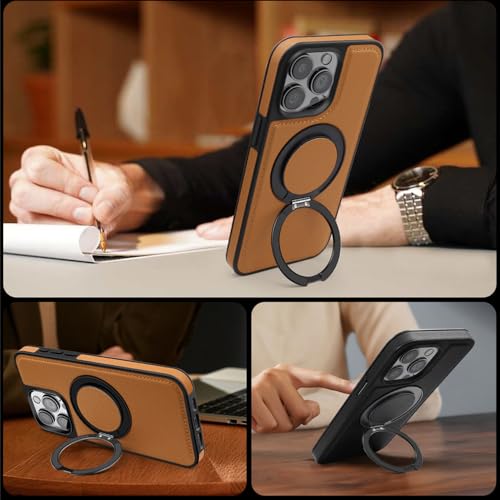 Coque iPhone 15 Pro Max magsafe avec béquille pour visionnage - 5