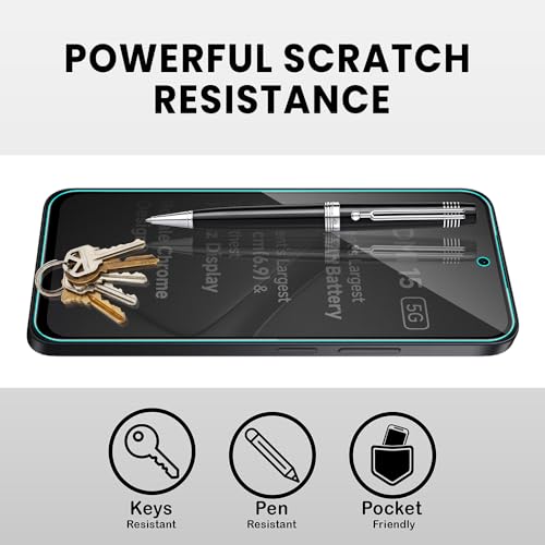 Image of FIRST MART Privacy Tempered Glass for Redmi 15 & Poco M7 Plus, 2 Pack | Anti-Spy 9H Screen Protector, Edge-to-Edge, Case-Friendly, Scratch Resistant, Bubble-Free