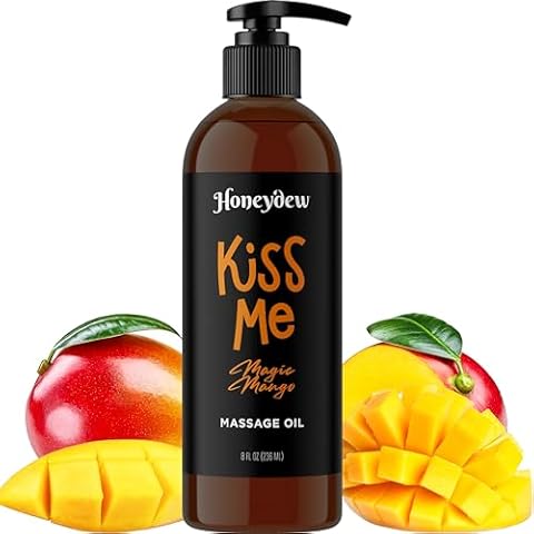 Mango Sensual Massage Oil - Alluring Tropical Body Oil for Massage Therapy Cover