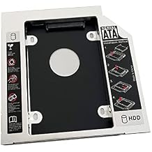 DY-tech 2nd Hard Drive HDD SSD Optical Bay Caddy Frame Tray for HP Pavilion dv6 6060ep 6b13es TS-L633R DVD