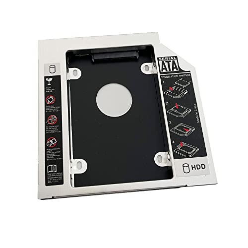 Caja externa para disco duro SATA 2.5" DY-tech negro aluminio miniatura 1