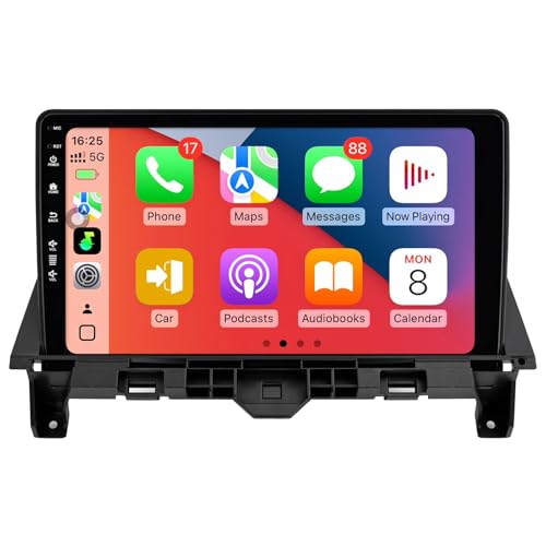 5G WiFi Car Radio for Honda Accord 8th 2008 2009 2010 2011 2012 2013 264G Android 13 10 Touch Screen Head Unit with Wireless CarPlay & Android Auto GPS Navigation HD Backup Camera (2Ram 64Rom)