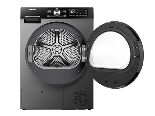 Hisense 8 kg Heat Pump Dryer, 15 Programs, Auto Dry, ConnectLife, Smart Link, Quick Wash, Pause & Add - DH3S802BT2