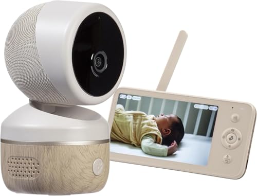 ACCESSORI: puoi ampliare la configurazione con un secondo See 2 baby monitor video e audio (venduto separatamente) - tutti collegabili allo stesso monitor genitori o app