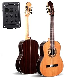 YYYSHOPP Guitare à la Main à la Main de 39 Pouces, Guitare électrique de cèdre/en Palissandre + ramassage, Guitare… - Les Beatles, Paul McCartney, John Lennon, RIngo Starr, George Harrison