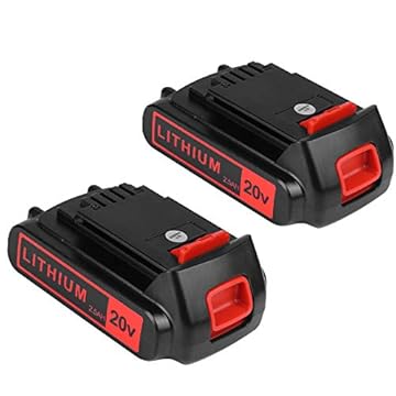 black and decker grass trimmer battery