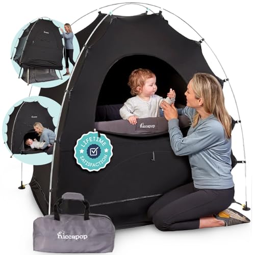 Hiccapop Daydreamer Blackout Tent for Pack and Play,...