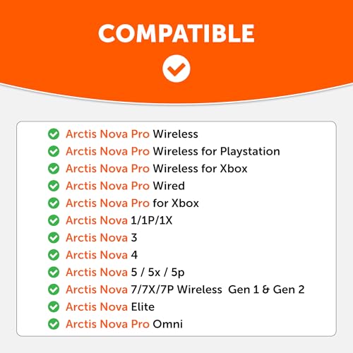 Image of WC HeadbandZ Arctis Nova V2 - Upgraded Wide Silicone Headband Compatible with Arctis Nova Headsets by Wicked Cushions | Wider Weight-Distributing Design, Softer Flexible Silicone | Black