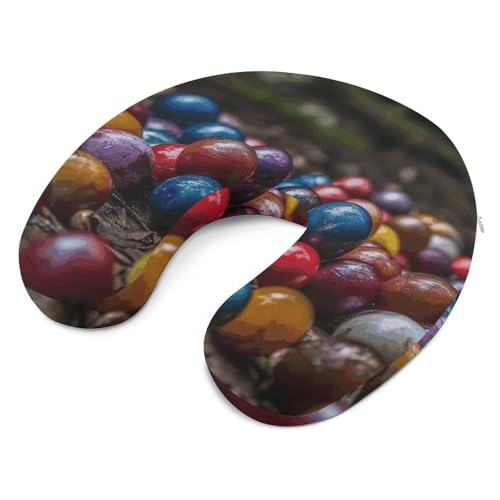 Almohada de espuma viscoelástica 30 cm tamaño único miniatura 6