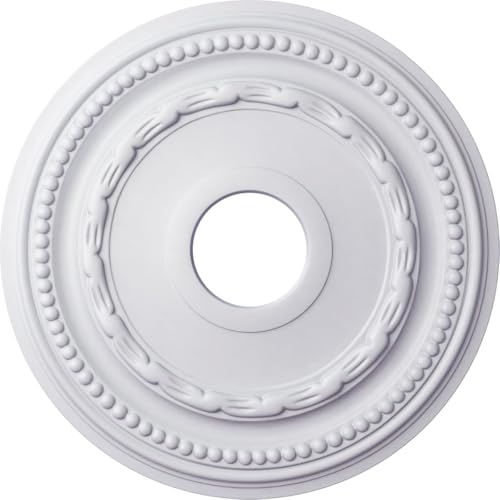 15 3/8"OD x 3 5/8"ID x 1"P Federal Ceiling Medallion (Fits Canopies up to 8 1/2")