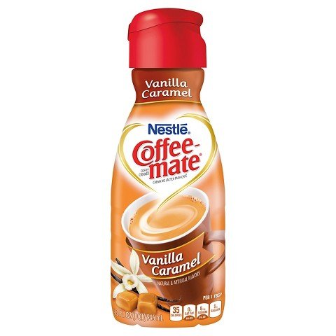 COFFEE-MATE Vanilla Caramel Liquid Coffee Creamer 32oz (Pack of 2)