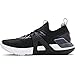 Under Armour Project Rock 4 Mens Trainers 3023695 - Black White 001