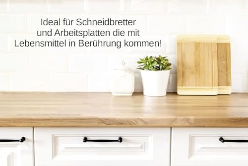 Contura Schneidebrett Pflegeöl Lebensmittecht Arbeitsplatten Holzöl Holz Öl Schneidbrett (125ml.)