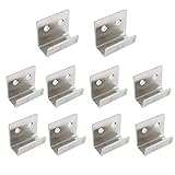 Rannb Wall Hanger Fastener Stainless Steel for Ceramic Tile Display Large Size - Pack of 10
