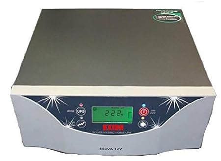 Exide Technologies 12V 40Amps Solar Charge Controller with LCD (Multicolour)