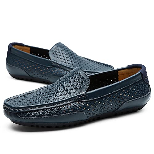 Men's Loafers Shoes Moccasins Shoes Solid Colors Breathable Leather Flexible Comfortable Slip Resistant Outdoor Casual Slip-ons3