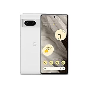 Google Pixel 7 – Unlocked Android 5G Smartphone with wide-angle lens and 24-hour battery – 128GB – Snow