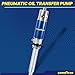 Goodyear Oil Transfer Pump Air Operated Pneumatic 3.7GPM / 14LPM PRO Heavy Duty Double Action 5:1 Fast High Flow Rate for SAE240 Oils/Fluids (NOT for Gasoline or Diesel)