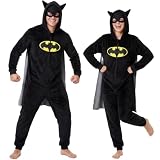 Get Trend DC Comics Batman Pijama Entero Adulto, Onesie Disfraz