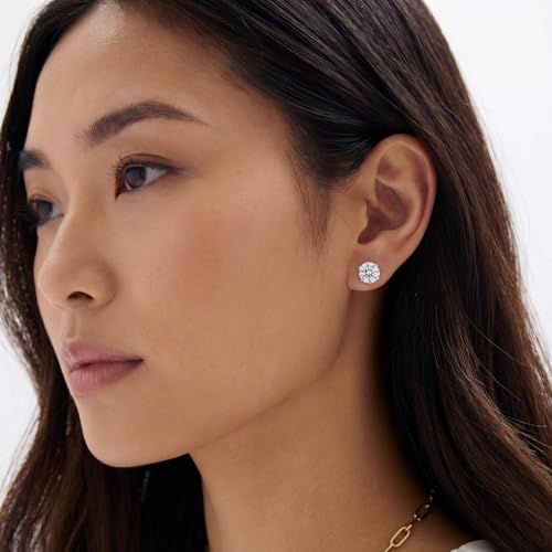 Image of Privosa - Lab Grown Diamond Stud Earrings in 14K Gold