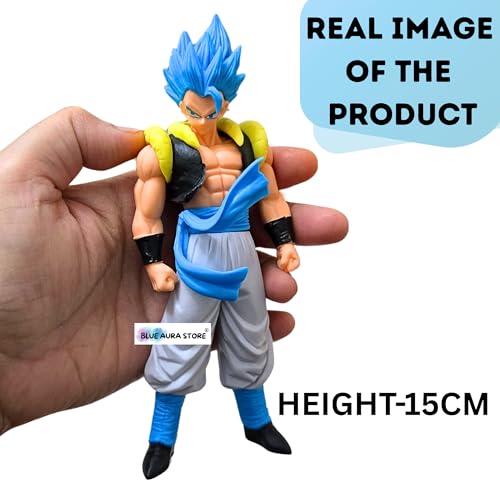 Image of FUNFOB Vegeta Action Figure Height-15cm Collectible Anime Figures PVC Multicolour | Vegeta Muscle 15cm