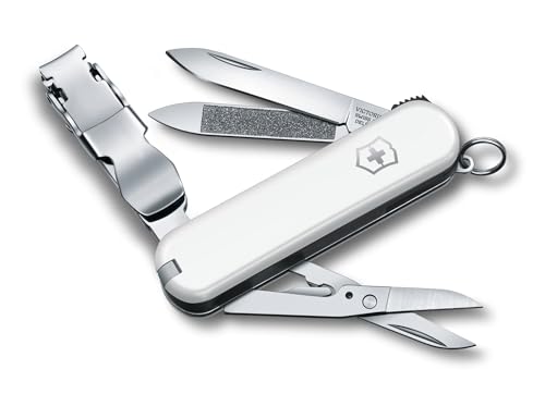 Victorinox Nail Clip 580 Swiss Army 8-Function Pocket Knife White