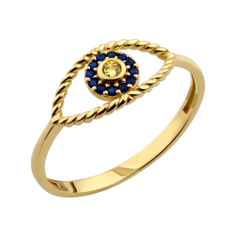Citrine naturelle bicolore sur bague imposante en argent 925