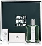  Caron Caron Pour Homme Eau De Toilette Spray + Soap + Vial (sample) For Men Gift Set
