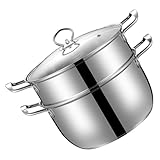 Photo Gallery ultechnovo pentola vaporiera acciaio inossidabile con manici perdita per cucinare verdure e capacità per design e Photo Gallery ultechnovo pentola vaporiera acciaio inossidabile con manici perdita per cucinare verdure e capacità per design e