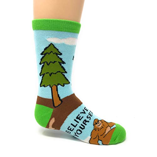 Image of Kids Novelty Funny Cute Crew Socks, Crazy Silly Cool Cotton Dress Socks for Boys and Girls
