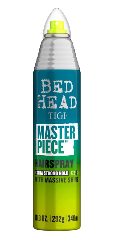 B'ed Head Masterpiece Shiny Hairspray with Strong Hold, 10.3 oz (Pack of 1)