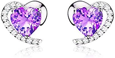 findout Ladies Silver White Crystal Heart Shape Set Earring and Pendant Necklace+Bracelet