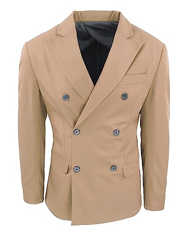 Veste croisée homme chic Evoga blazer slim fit italien élégant