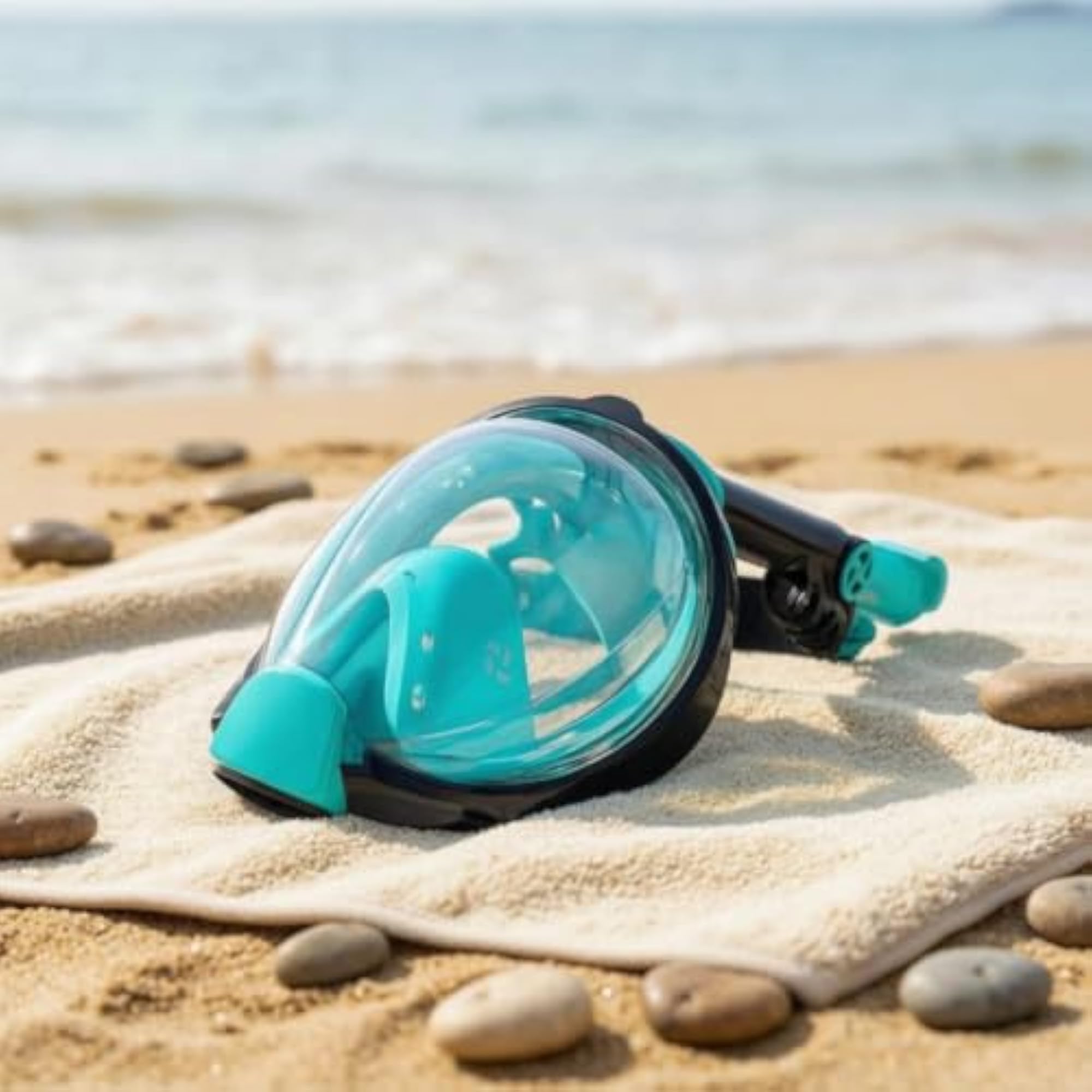 Food-Grade Full Face Snorkel Mask for Panoramic Views